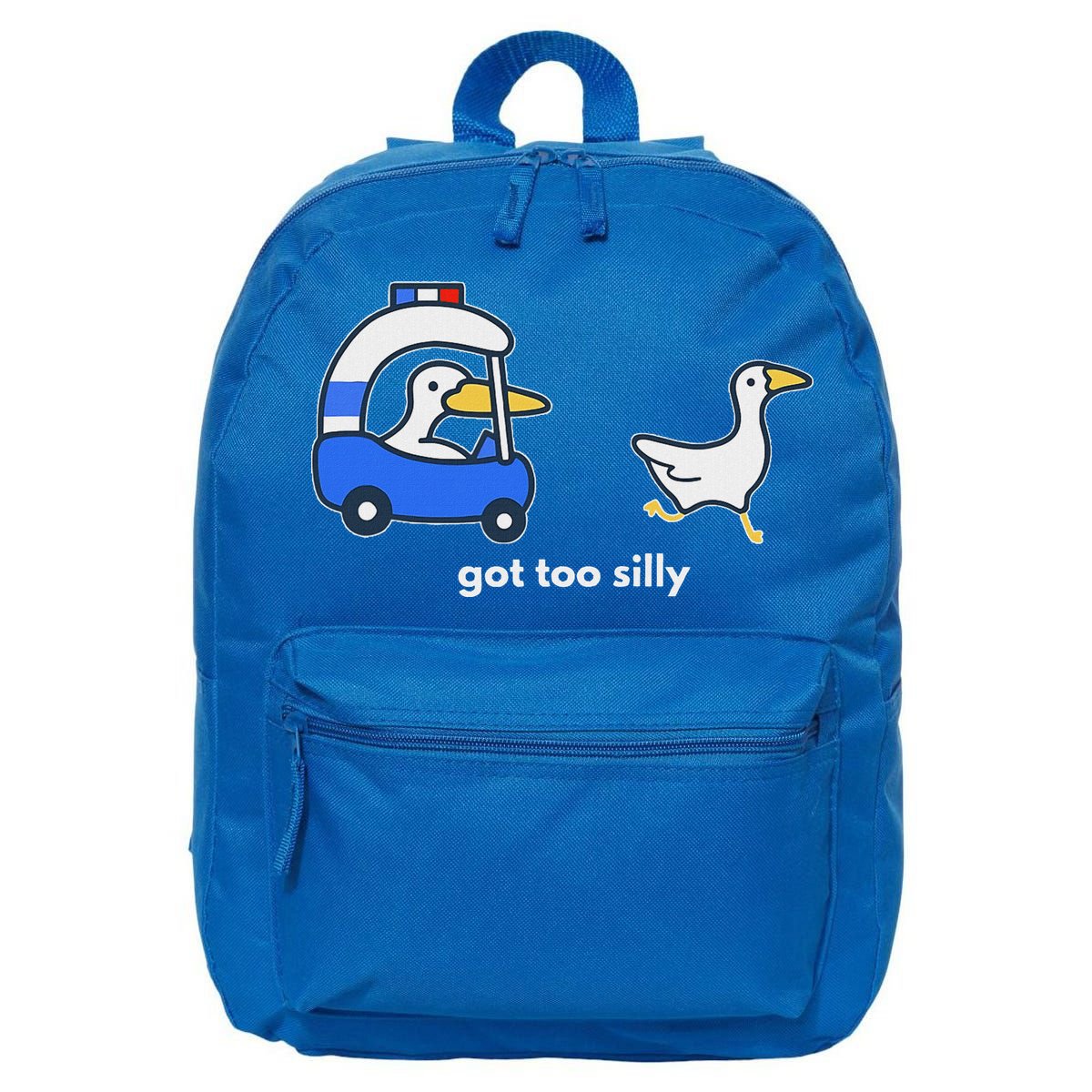 Got Too Silly Goose Police 16 in Basic Backpack