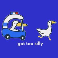 Got Too Silly Goose Police Tie-Dye T-Shirt