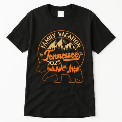Gatlinburg Tennessee Smoky 2025 Family Vacation Tall T-Shirt