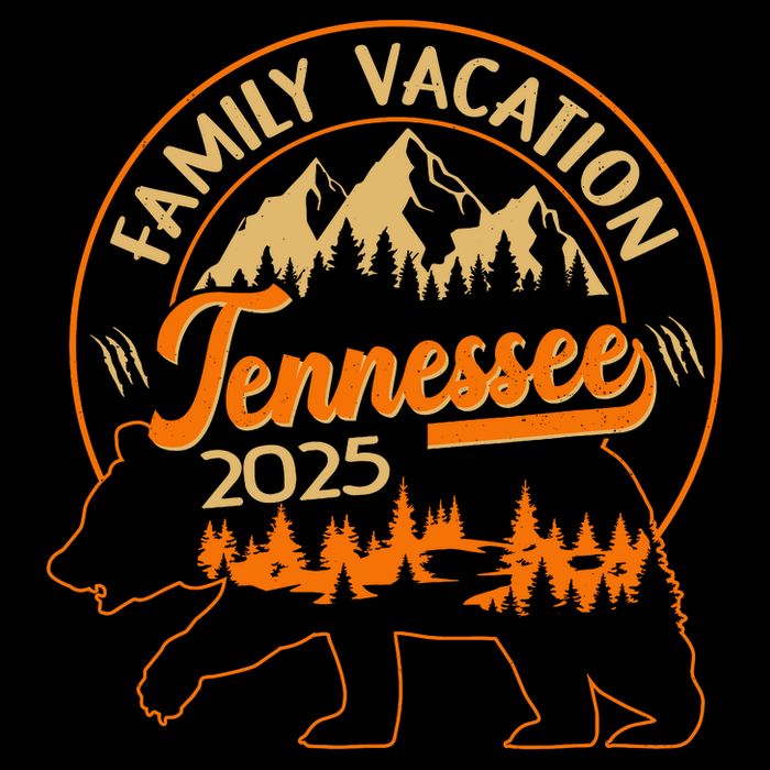 Gatlinburg Tennessee Smoky 2025 Family Vacation Button