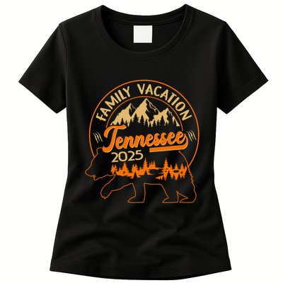 Gatlinburg Tennessee Smoky 2025 Family Vacation Womens T-Shirt