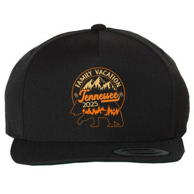 Gatlinburg Tennessee Smoky 2025 Family Vacation Wool Snapback Cap