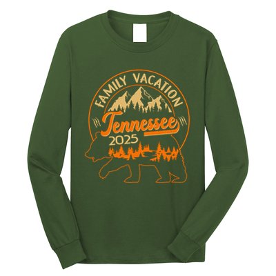 Gatlinburg Tennessee Smoky 2025 Family Vacation Long Sleeve Shirt