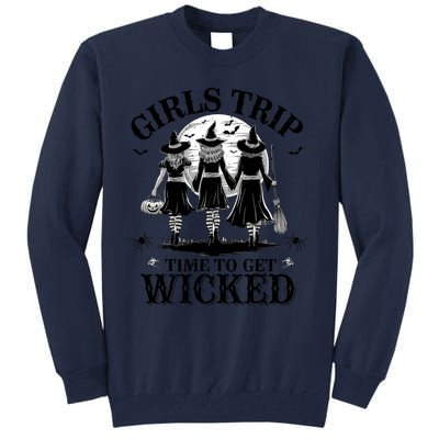 Girl.S Trip Salem Basic Witch Halloween Women Tall Sweatshirt