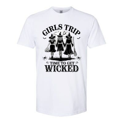 Girl.S Trip Salem Basic Witch Halloween Women Softstyle® CVC T-Shirt