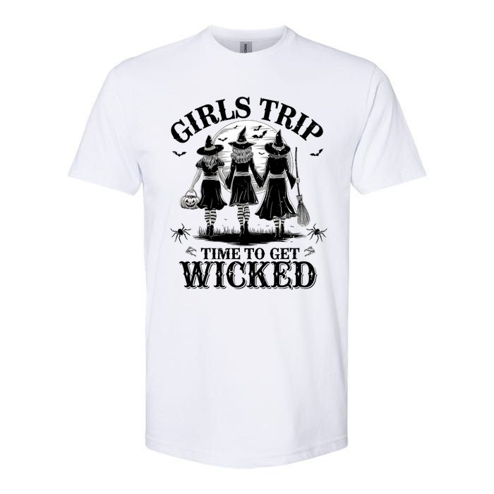 Girl.S Trip Salem Basic Witch Halloween Women Softstyle® CVC T-Shirt