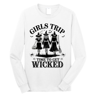 Girl.S Trip Salem Basic Witch Halloween Women Long Sleeve Shirt