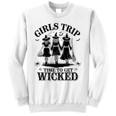 Girl.S Trip Salem Basic Witch Halloween Women Sweatshirt