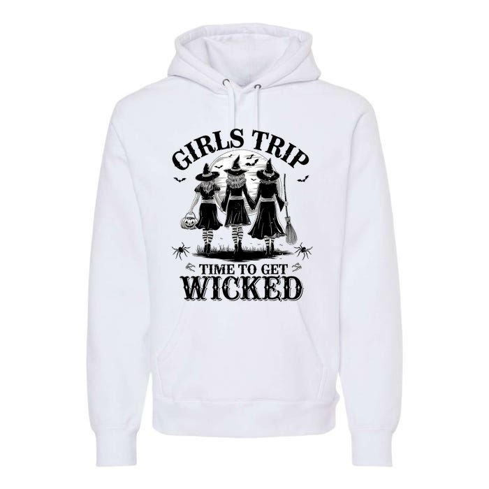 Girl.S Trip Salem Basic Witch Halloween Women Premium Hoodie