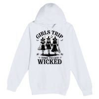 Girl.S Trip Salem Basic Witch Halloween Women Premium Pullover Hoodie