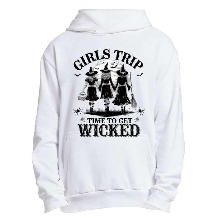 Girl.S Trip Salem Basic Witch Halloween Women Urban Pullover Hoodie