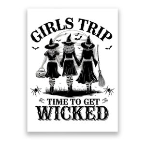 Girl.S Trip Salem Basic Witch Halloween Women Poster