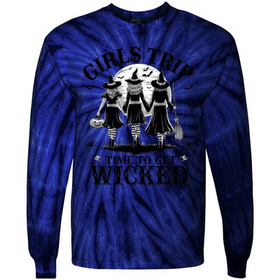 G.I.R.L.S Trip Salem Basic Witch Halloween Tie-Dye Long Sleeve Shirt