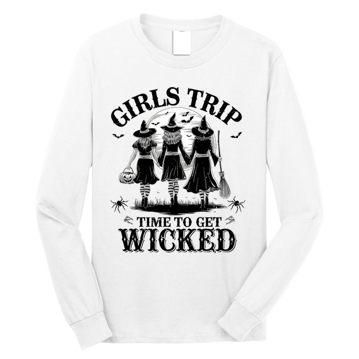 G.I.R.L.S Trip Salem Basic Witch Halloween Long Sleeve Shirt