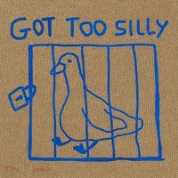 Got Too Silly Funny Duck, Silly Goose Funny, meme Cotton Canvas Backpack