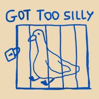 Got Too Silly Funny Duck, Silly Goose Funny, meme Bag