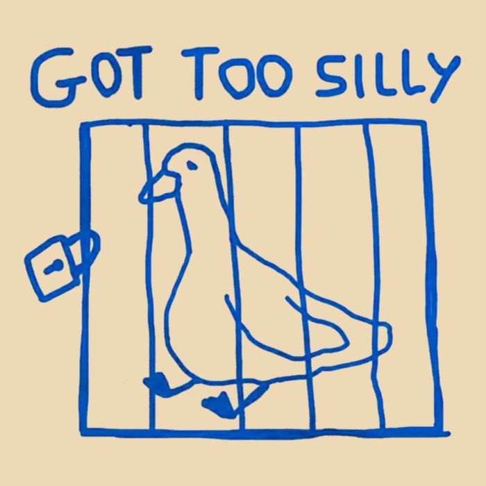 Got Too Silly Funny Duck, Silly Goose Funny, meme Bag