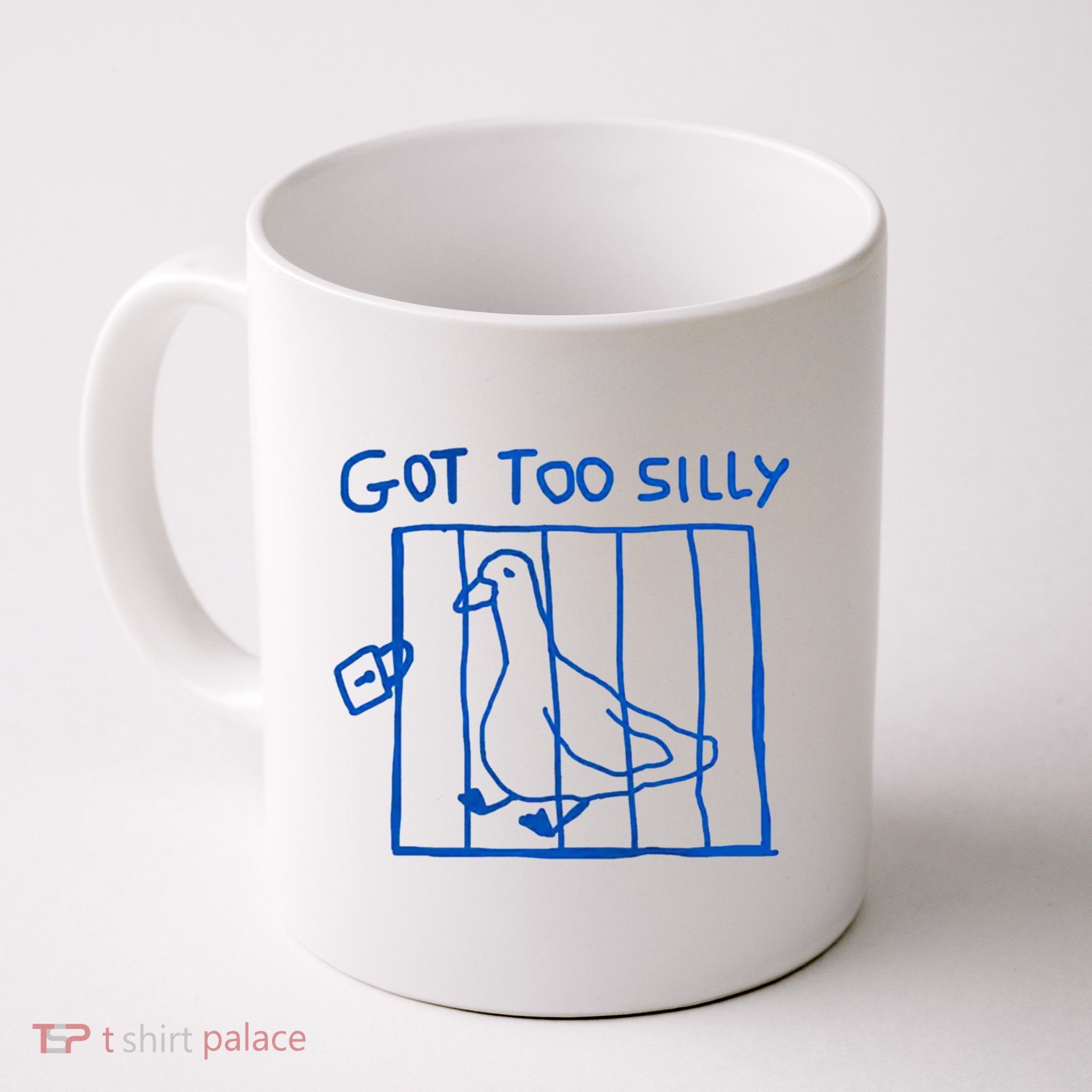 Got Too Silly Funny Duck, Silly Goose Funny, meme Mug