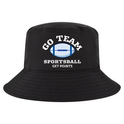 Go Team Sportsball Get Points Cool Gift Cool Comfort Performance Bucket Hat