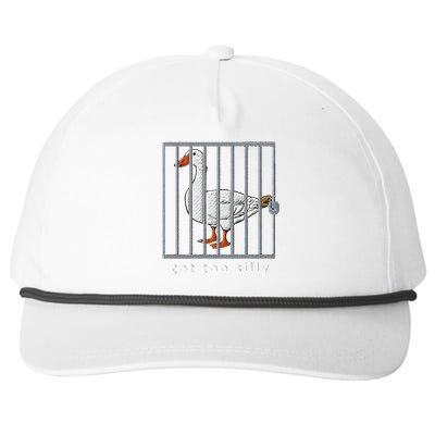 Got Too Silly Goose Snapback Five-Panel Rope Hat