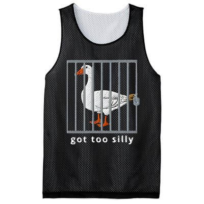 Got Too Silly Goose Mesh Reversible Basketball Jersey Tank