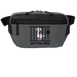 Got Too Silly Funny Silly Goose Lover Mugshot Crossbody Pack