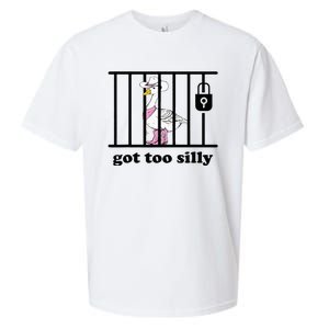 Got Too Silly Funny Silly Goose Lover Mugshot Sueded Cloud Jersey T-Shirt