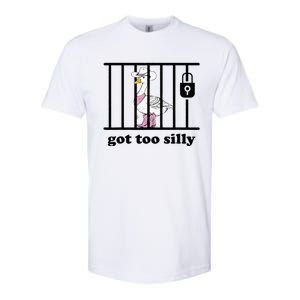 Got Too Silly Funny Silly Goose Lover Mugshot Softstyle CVC T-Shirt