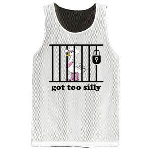 Got Too Silly Funny Silly Goose Lover Mugshot Mesh Reversible Basketball Jersey Tank