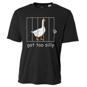 Got Too Silly  Silly Goose Cooling Performance Crew T-Shirt