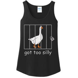 Got Too Silly  Silly Goose Ladies Essential Tank