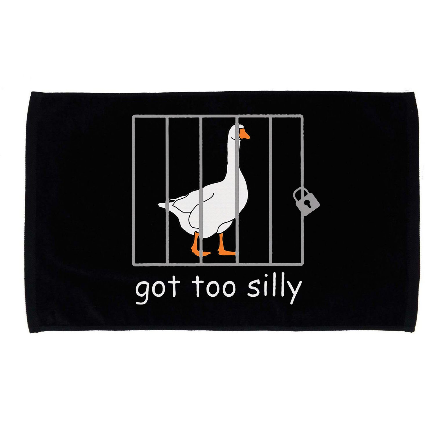 Got Too Silly  Silly Goose Microfiber Hand Towel