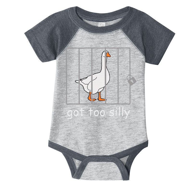 Got Too Silly  Silly Goose Infant Baby Jersey Bodysuit