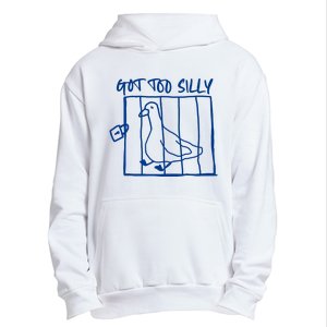 Got Too Silly Funny Silly Goose Urban Pullover Hoodie