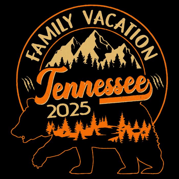 Gatlinburg Tennessee Smoky Mountains 2025 Family Vacation Bucket Hat