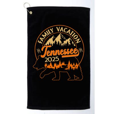 Gatlinburg Tennessee Smoky Mountains 2025 Family Vacation Golf Towel