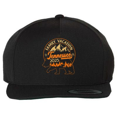 Gatlinburg Tennessee Smoky Mountains 2025 Family Vacation Wool Snapback Cap