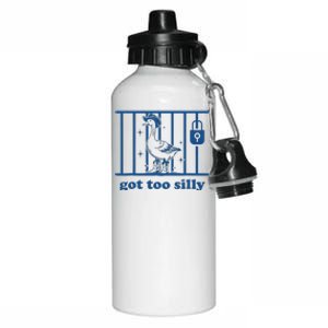 Got Too Silly Silly Goose Aluminum Water Bottle