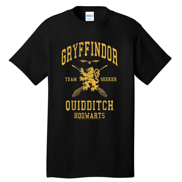 Gryffindor Team Seeker Hogwarts Quidditch Tall T-Shirt