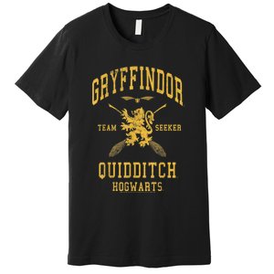 Gryffindor Team Seeker Hogwarts Quidditch Premium T-Shirt