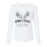 George T. Stagg Vintage Bourbon Distillery Womens Cotton Relaxed Long Sleeve T-Shirt