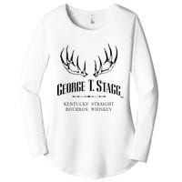 George T. Stagg Vintage Bourbon Distillery Women's Perfect Tri Tunic Long Sleeve Shirt