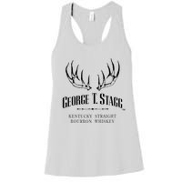 George T. Stagg Vintage Bourbon Distillery Women's Racerback Tank