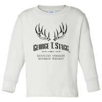 George T. Stagg Vintage Bourbon Distillery Toddler Long Sleeve Shirt