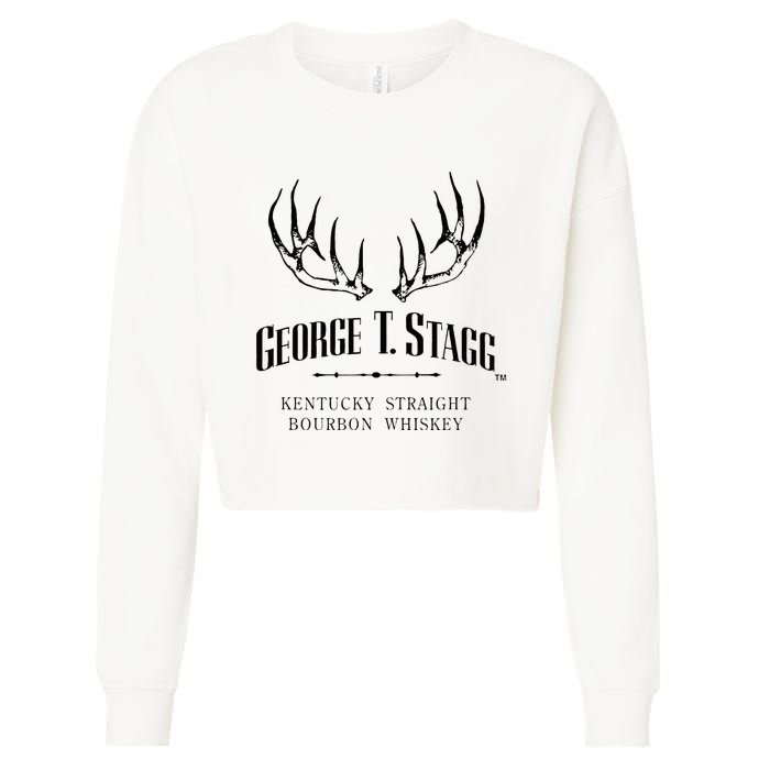 George T. Stagg Vintage Bourbon Distillery Cropped Pullover Crew