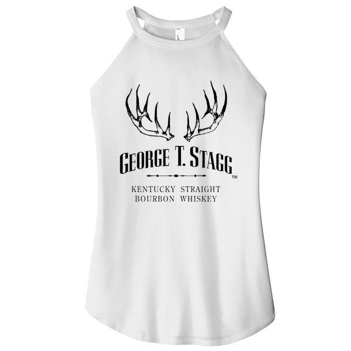 George T. Stagg Vintage Bourbon Distillery Women's Perfect Tri Rocker Tank