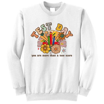 Groovy Teacher Shirt You Are More Than a Test Score Test Day Sweatshirt