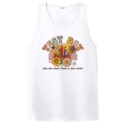 Groovy Teacher Shirt You Are More Than a Test Score Test Day PosiCharge Competitor Tank