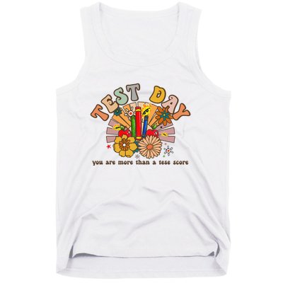 Groovy Teacher Shirt You Are More Than a Test Score Test Day Tank Top