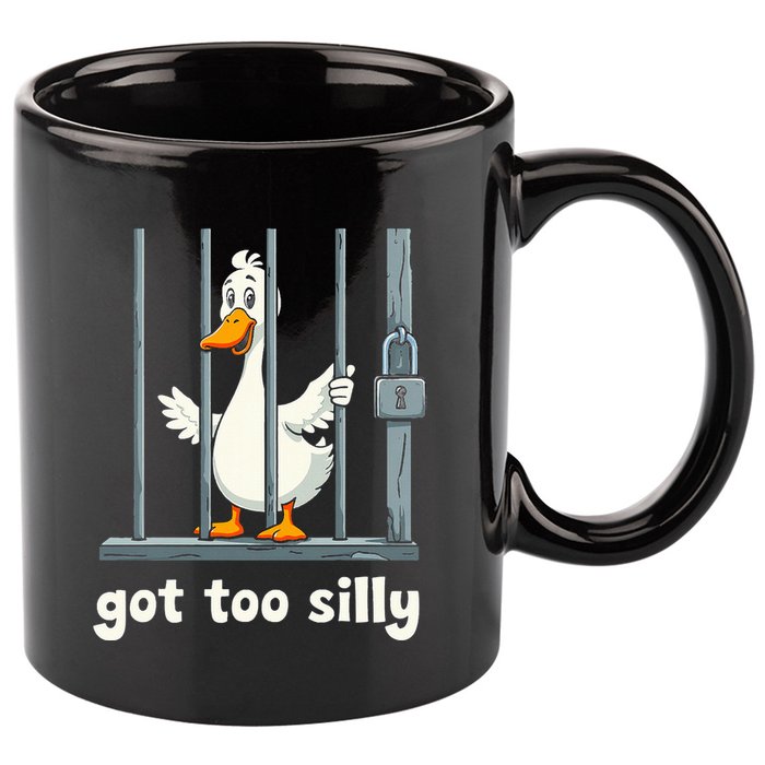 Got Too Silly Goose 11oz C Handle Ceramic Mug